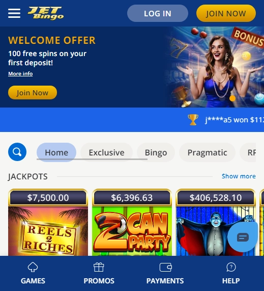 Jet Bingo Casino